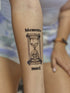Временное тату Memento Mori